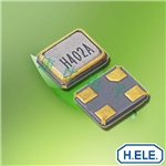 HELE加高小体积晶振,X2C016000B81H-R,HSX211S可穿戴设备晶振